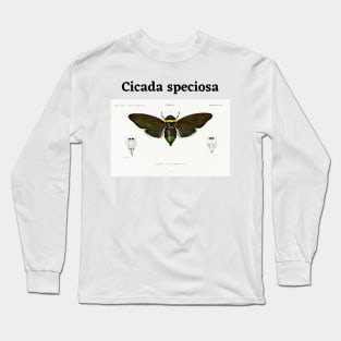 Gian cicuda (Cicada speciosa) Long Sleeve T-Shirt